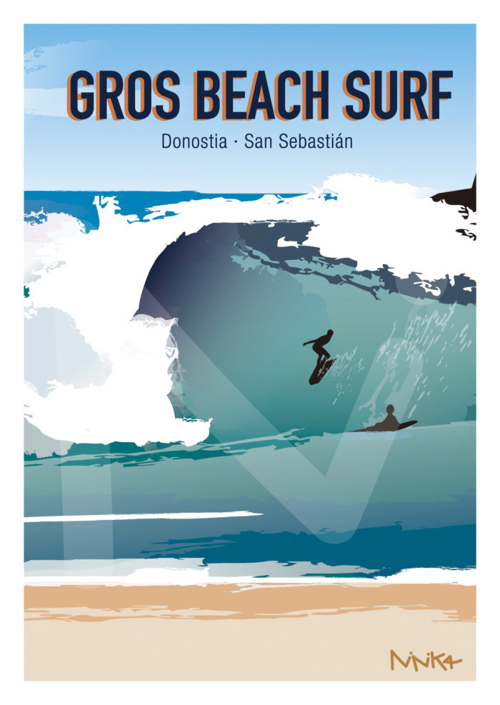 Gros beach Surf