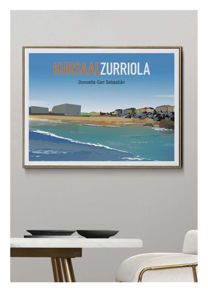 Zurriola desde el agua