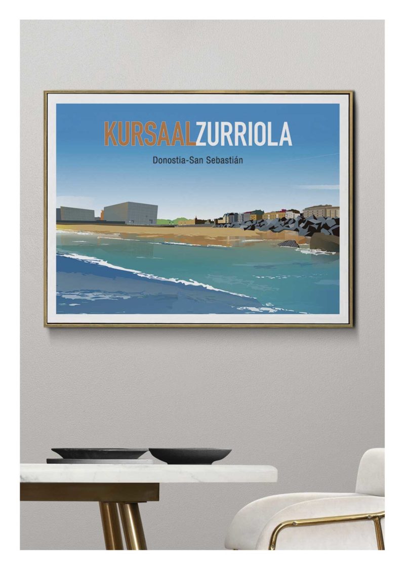 Zurriola desde el agua