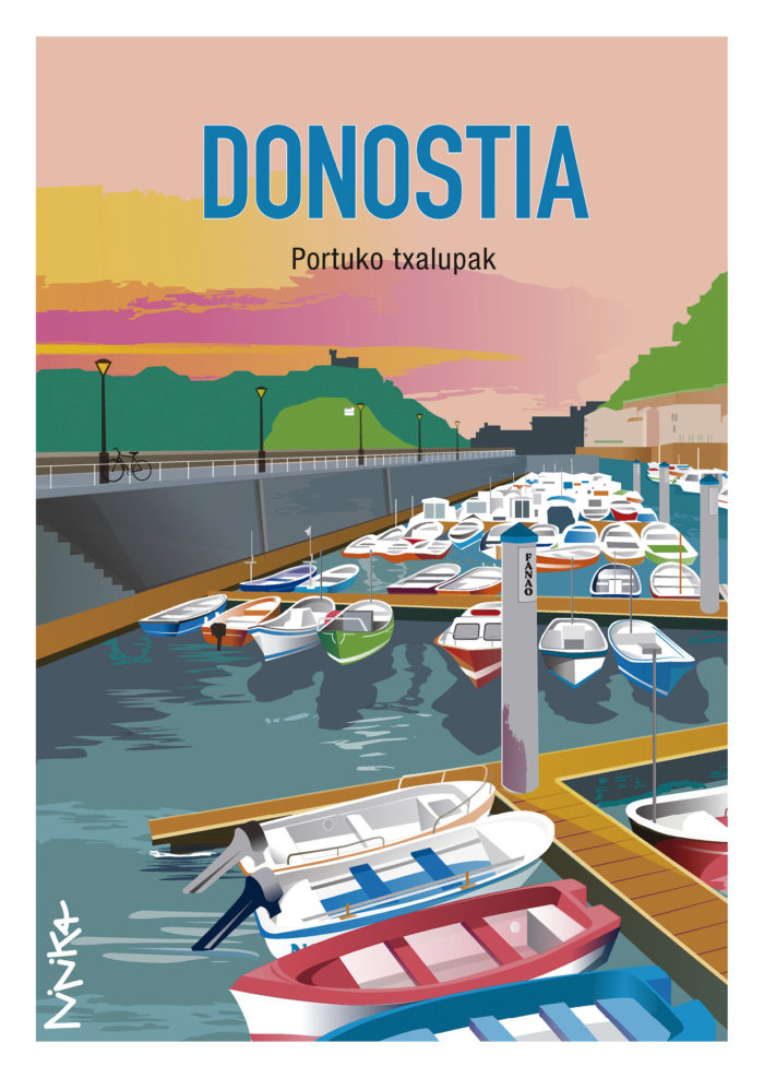 Portuko txalupak (sunset)