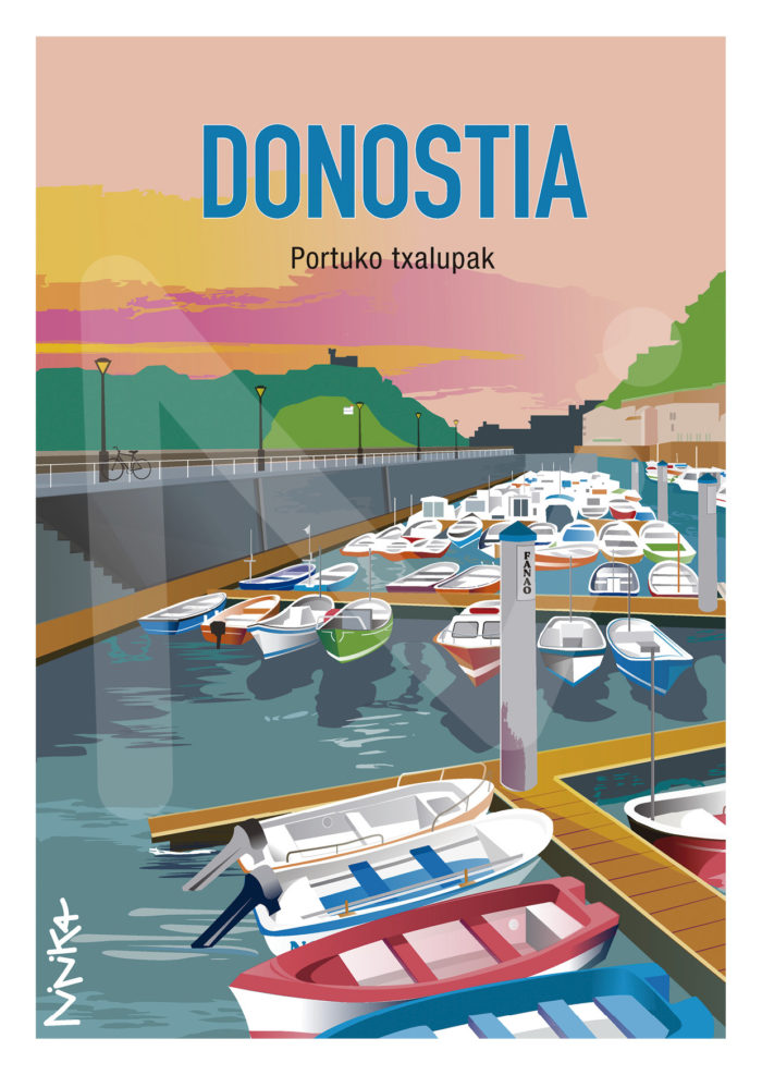 Portuko txalupak (sunset)